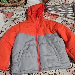 Kids Orange and Gray Jacket